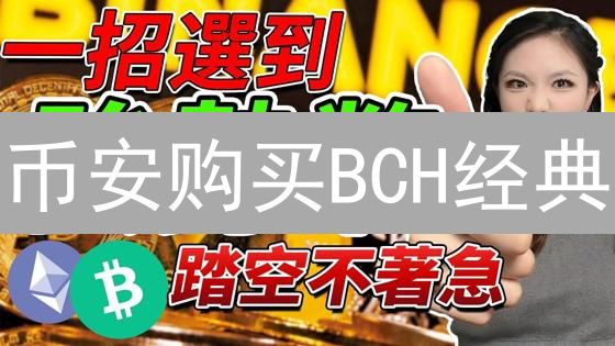 币安购买BCH经典：新手指南、优势解读、风险提示 [限时]