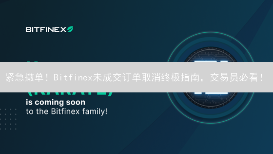 紧急撤单！Bitfinex未成交订单取消终极指南，交易员必看！