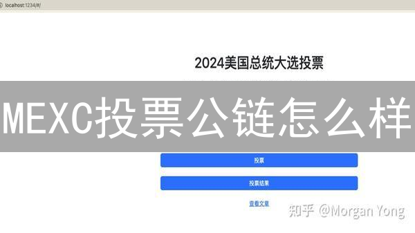 MEXC投票公链怎么样？3分钟了解其颠覆性优势及未来前景
